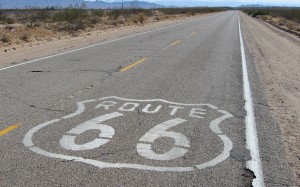 Aggressive representation on and off Route 66